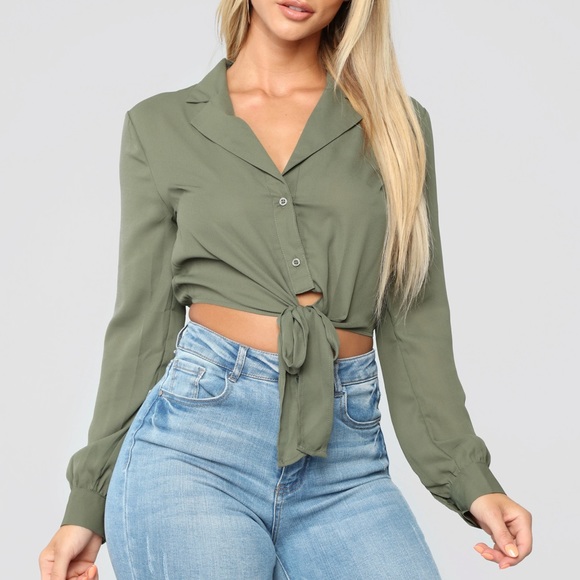 SEXY TIE UP TOP NWT - Picture 2 of 7